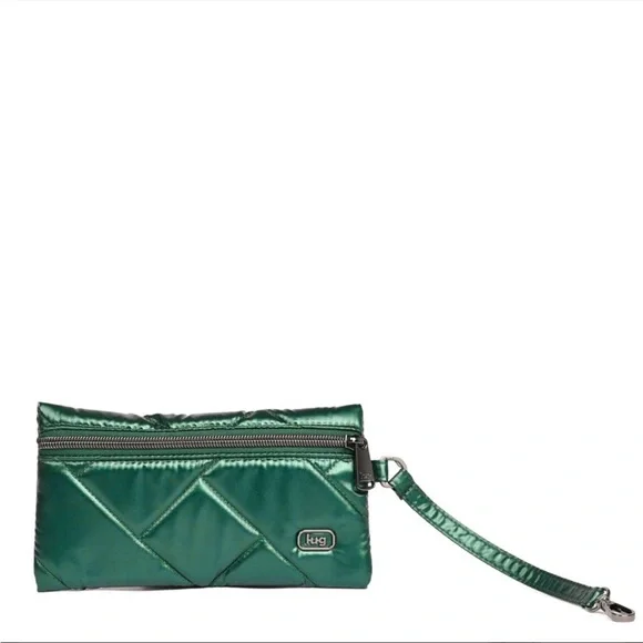 NWT Lug Sway Pouch in Metallic Wickedly Green💚 - Picture 5 of 6